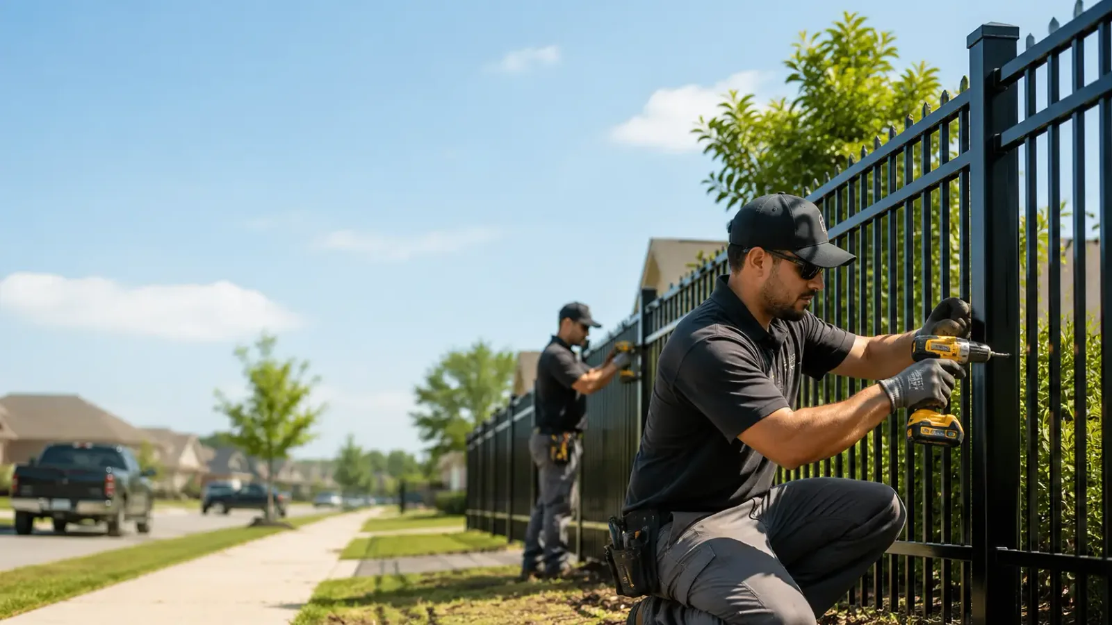 Metal Fence Installation in Gasburg, VA